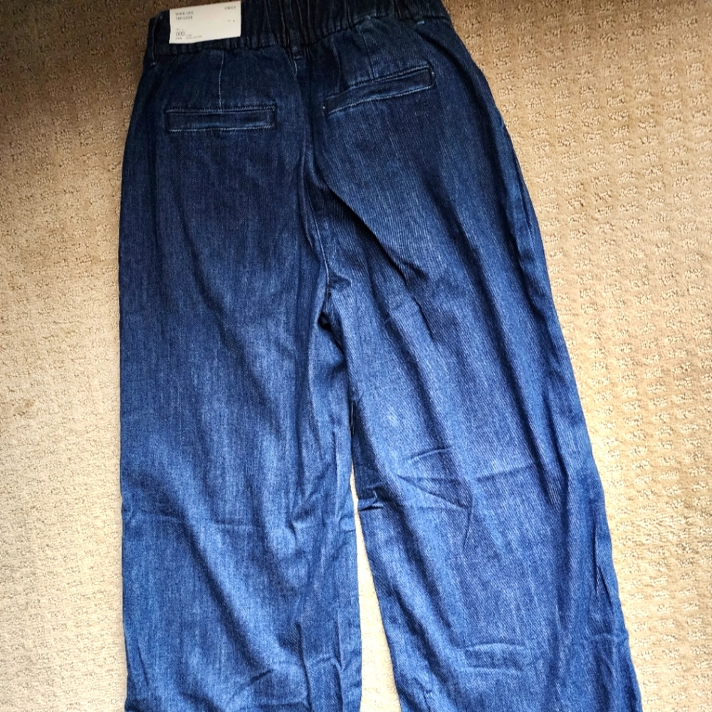 American Eagle Wide Leg Denim Pants